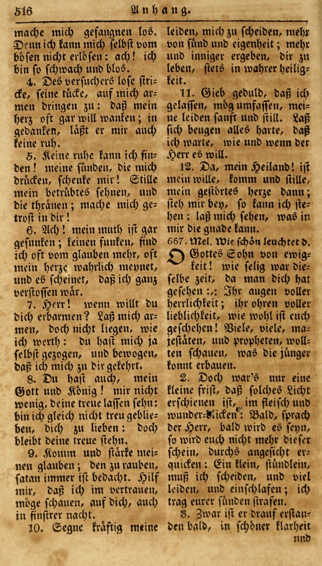 Neueingerichtetes Gesang-Buch, enthaltend eine Sammlung (mehrentheils alter) erbaulicher Lieder,  nach den Hauptstücken der christlichen Lehre und Glaubens eingetheilet page 534