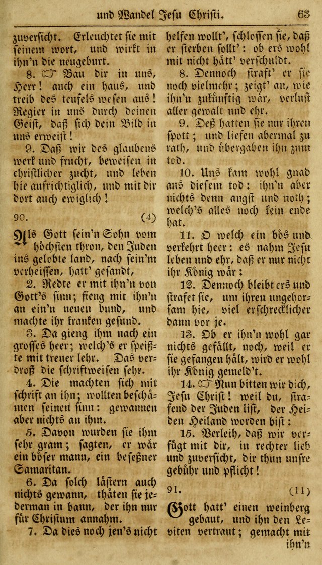 Neueingerichtetes Gesang-Buch, enthaltend eine Sammlung (mehrentheils alter) erbaulicher Lieder,  nach den Hauptstücken der christlichen Lehre und Glaubens eingetheilet page 81