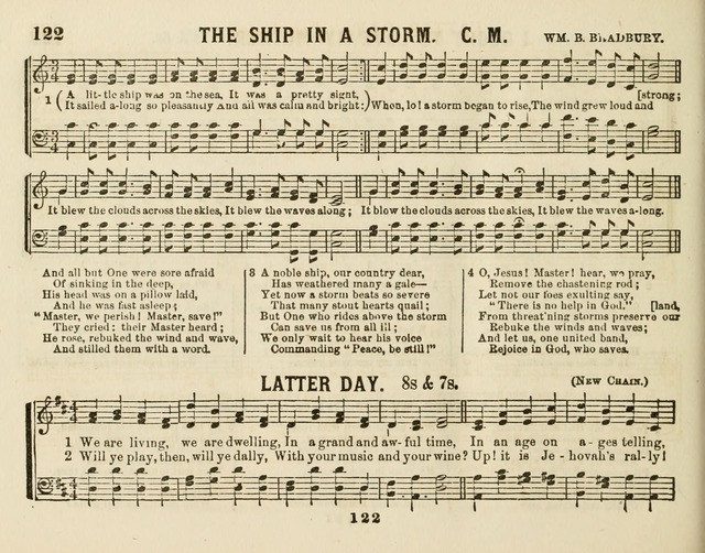 The New Golden Chain of Sabbath School Melodies: containing every piece (music and words) of the golden chain, with abot third additional page 122