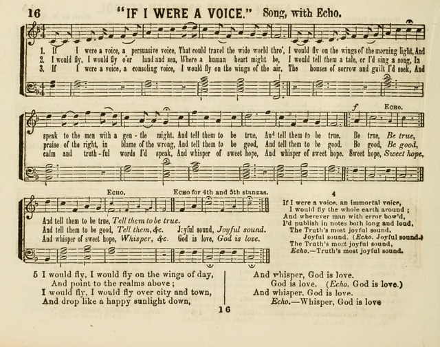 The New Golden Chain of Sabbath School Melodies: containing every piece (music and words) of the golden chain, with abot third additional page 16