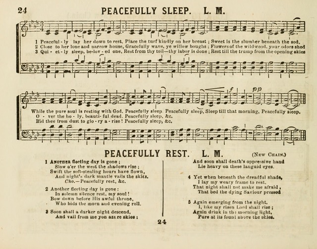 The New Golden Chain of Sabbath School Melodies: containing every piece (music and words) of the golden chain, with abot third additional page 24