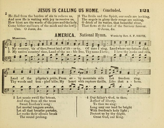 The New Golden Censer: a musical offering to the sabbath schools page 119