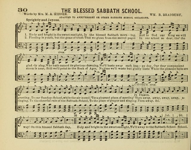 The New Golden Censer: a musical offering to the sabbath schools page 30