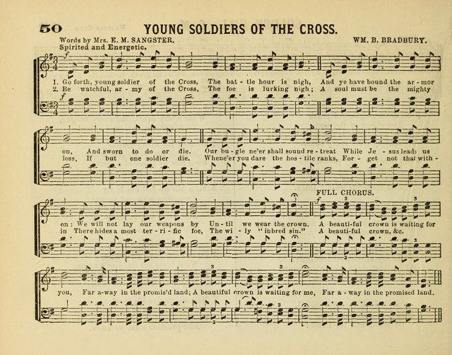 The New Golden Censer: a musical offering to the sabbath schools page 50