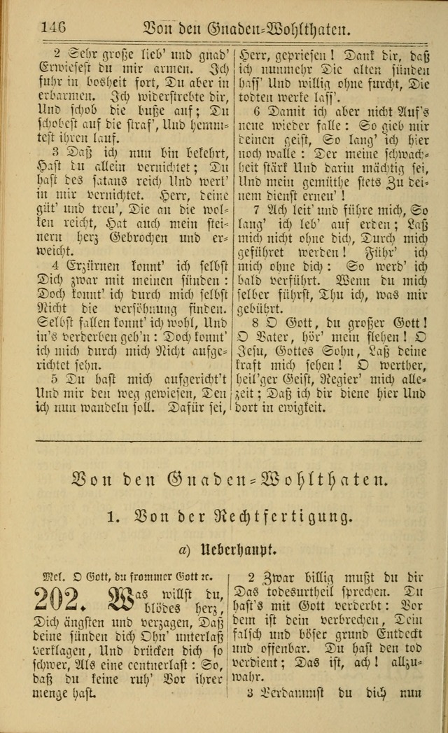 Neuestes Gemeinschaftliches Gesangbuch: zum gotttesdienstlichen Gebrauch der Lutherischen und Reformierten Gemeinden in Nord-Amerika: eine sammlung von 652 liedern mit dem dazu gehörigen anhang... page 148