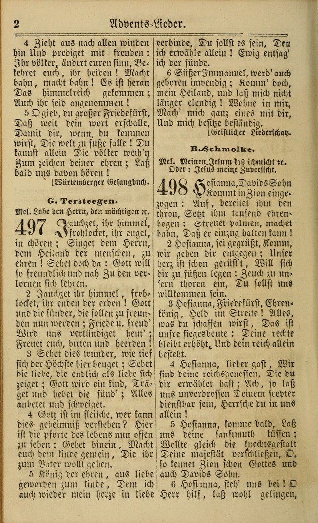 Neuestes Gemeinschaftliches Gesangbuch: zum gotttesdienstlichen Gebrauch der Lutherischen und Reformierten Gemeinden in Nord-Amerika: eine sammlung von 652 liedern mit dem dazu gehörigen anhang... page 348