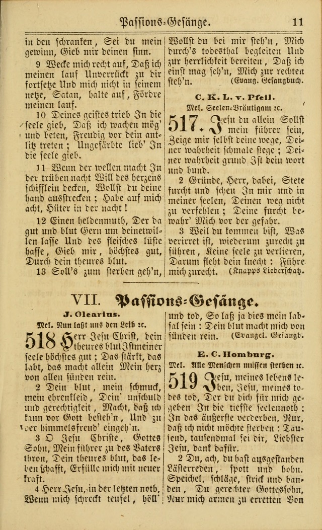 Neuestes Gemeinschaftliches Gesangbuch: zum gotttesdienstlichen Gebrauch der Lutherischen und Reformierten Gemeinden in Nord-Amerika: eine sammlung von 652 liedern mit dem dazu gehörigen anhang... page 357