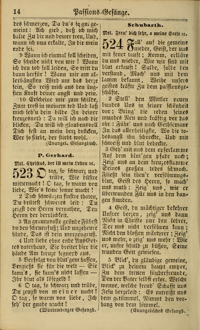 Neuestes Gemeinschaftliches Gesangbuch: zum gotttesdienstlichen Gebrauch der Lutherischen und Reformierten Gemeinden in Nord-Amerika: eine sammlung von 652 liedern mit dem dazu gehörigen anhang... page 360