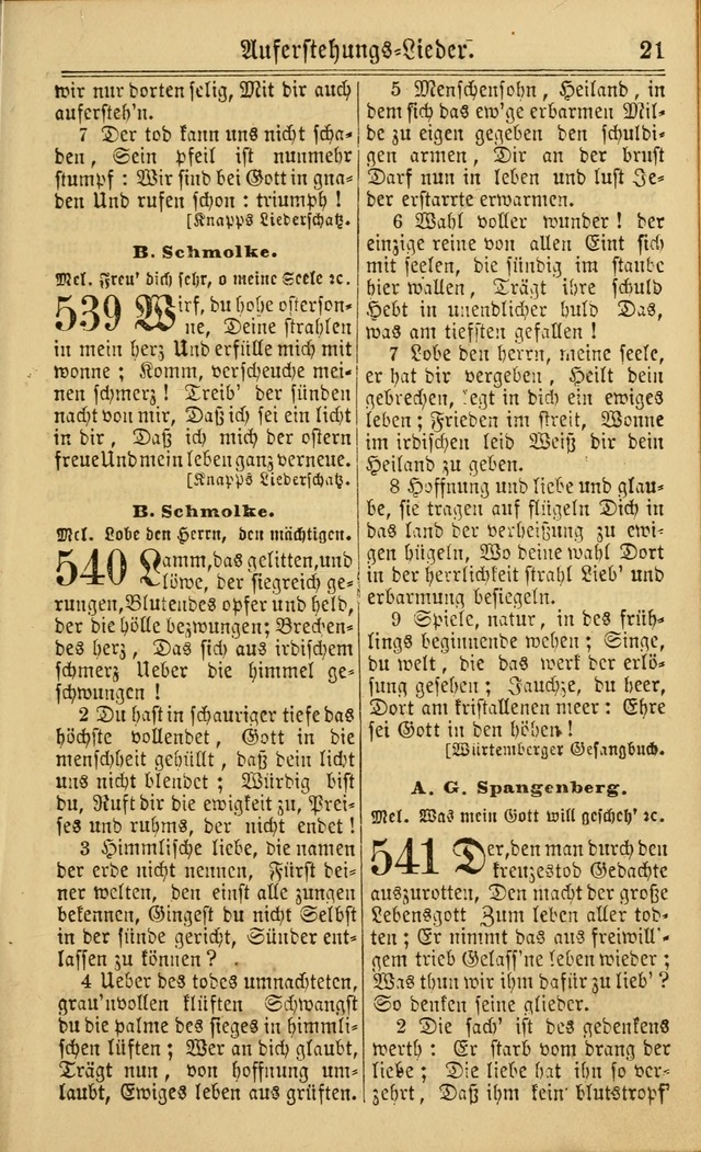 Neuestes Gemeinschaftliches Gesangbuch: zum gotttesdienstlichen Gebrauch der Lutherischen und Reformierten Gemeinden in Nord-Amerika: eine sammlung von 652 liedern mit dem dazu gehörigen anhang... page 367