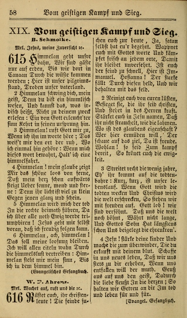 Neuestes Gemeinschaftliches Gesangbuch: zum gotttesdienstlichen Gebrauch der Lutherischen und Reformierten Gemeinden in Nord-Amerika: eine sammlung von 652 liedern mit dem dazu gehörigen anhang... page 404