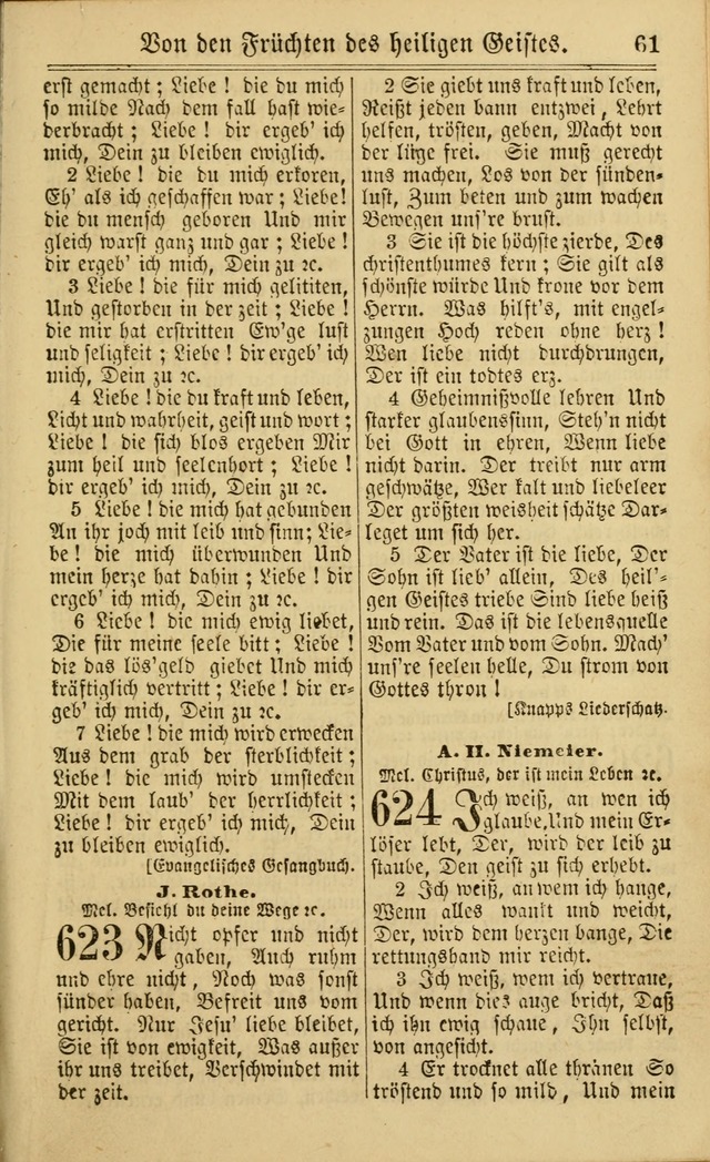 Neuestes Gemeinschaftliches Gesangbuch: zum gotttesdienstlichen Gebrauch der Lutherischen und Reformierten Gemeinden in Nord-Amerika: eine sammlung von 652 liedern mit dem dazu gehörigen anhang... page 407