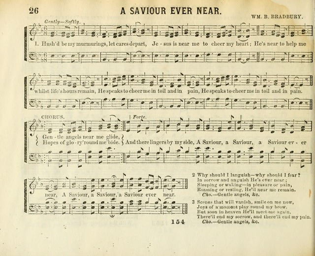 The New Golden Shower: containing the Gems of the "Golden Shower," with about one-half additional (new) pieces, designed for sunday schools, social, missionary and temperance meetings page 26