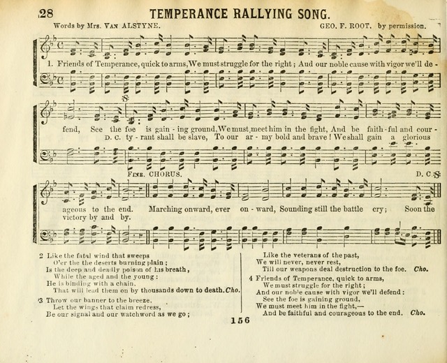 The New Golden Shower: containing the Gems of the "Golden Shower," with about one-half additional (new) pieces, designed for sunday schools, social, missionary and temperance meetings page 28