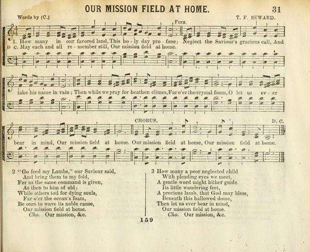 The New Golden Shower: containing the Gems of the "Golden Shower," with about one-half additional (new) pieces, designed for sunday schools, social, missionary and temperance meetings page 31