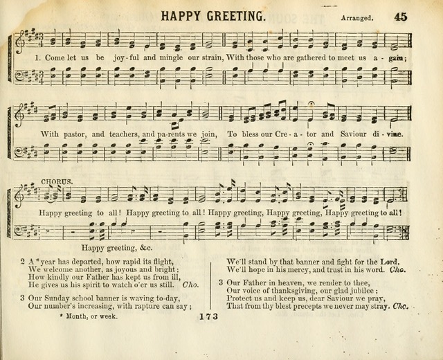 The New Golden Shower: containing the Gems of the "Golden Shower," with about one-half additional (new) pieces, designed for sunday schools, social, missionary and temperance meetings page 45