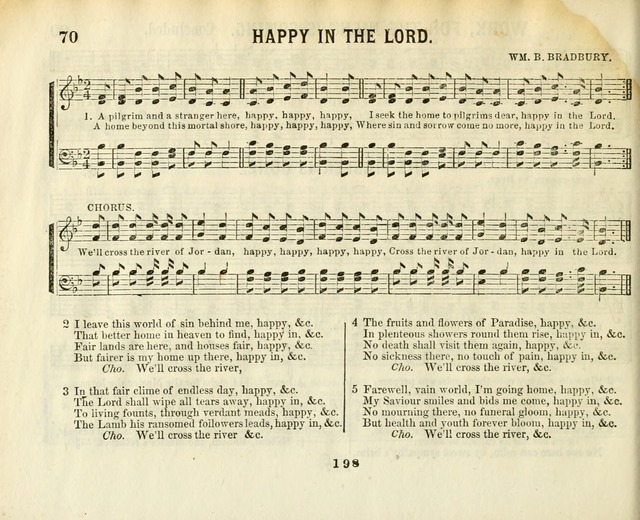 The New Golden Shower: containing the Gems of the "Golden Shower," with about one-half additional (new) pieces, designed for sunday schools, social, missionary and temperance meetings page 70