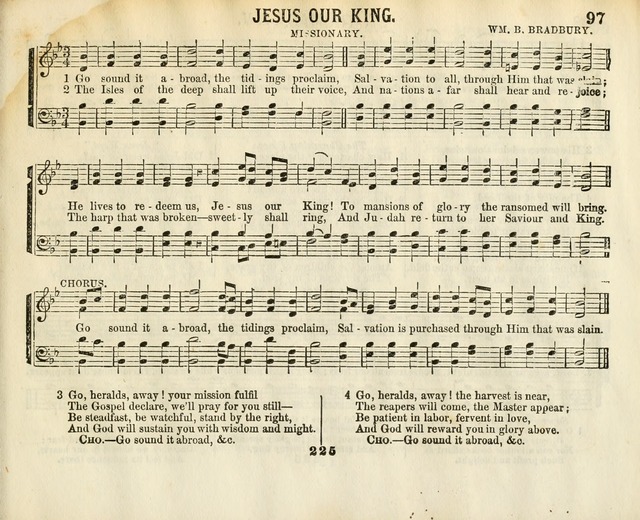 The New Golden Shower: containing the Gems of the "Golden Shower," with about one-half additional (new) pieces, designed for sunday schools, social, missionary and temperance meetings page 97