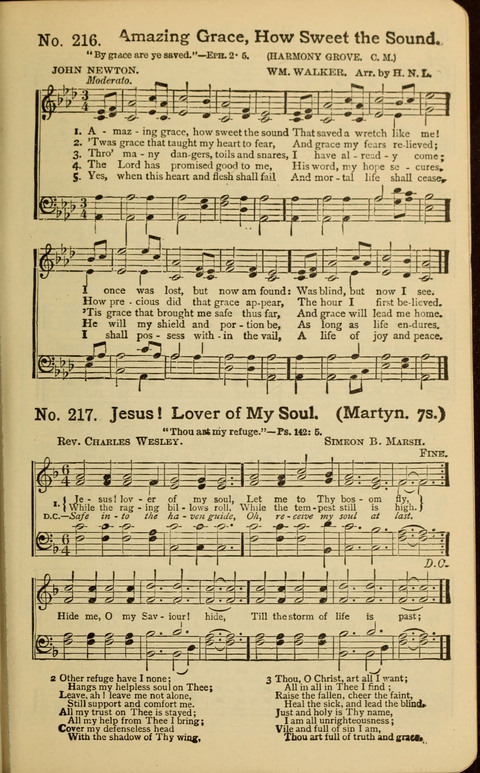 The New Gospel Song Book: A Rare Collection of Songs designed for Christian Work and Worship page 217