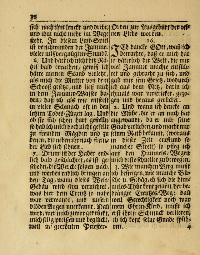 Nachklang zum Gesäng der einsamen Turtel Taube, enthaltend eine neue Sammlung Geistlicher Lieder page 115