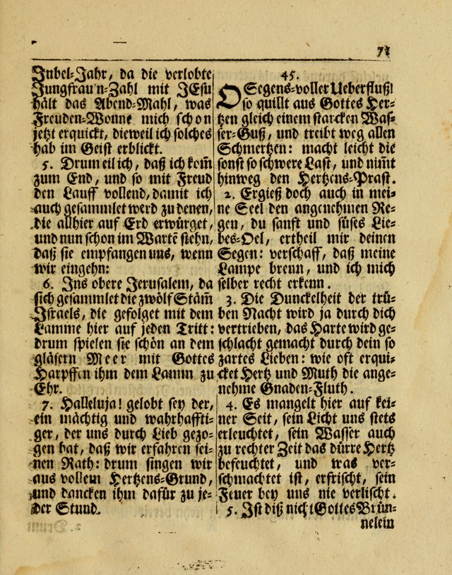 Nachklang zum Gesäng der einsamen Turtel Taube, enthaltend eine neue Sammlung Geistlicher Lieder page 154