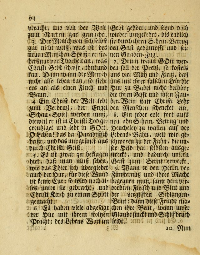 Nachklang zum Gesäng der einsamen Turtel Taube, enthaltend eine neue Sammlung Geistlicher Lieder page 177