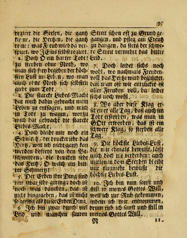 Nachklang zum Gesäng der einsamen Turtel Taube, enthaltend eine neue Sammlung Geistlicher Lieder page 180