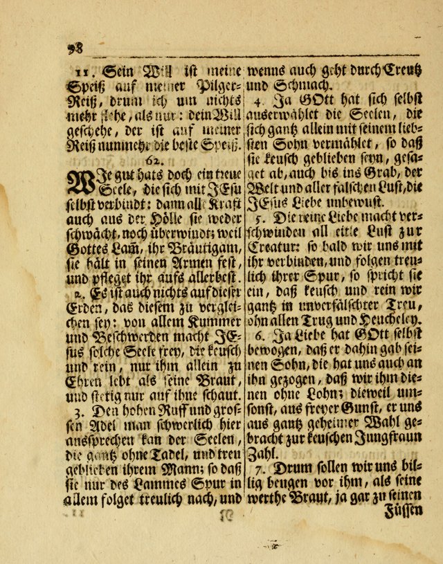 Nachklang zum Gesäng der einsamen Turtel Taube, enthaltend eine neue Sammlung Geistlicher Lieder page 181