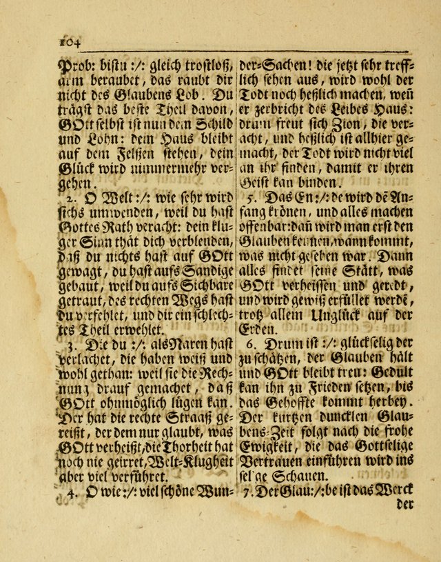 Nachklang zum Gesäng der einsamen Turtel Taube, enthaltend eine neue Sammlung Geistlicher Lieder page 187