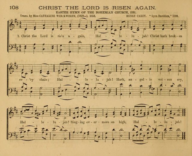 The New Hymnary: a collection of hymns and tunes for Sunday Schools page 112