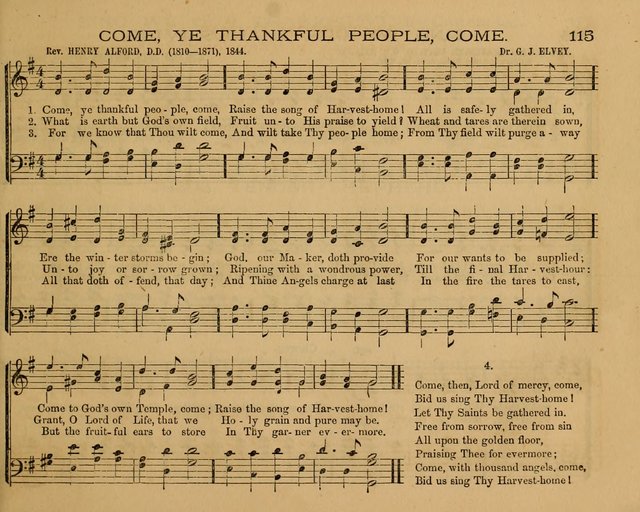 The New Hymnary: a collection of hymns and tunes for Sunday Schools page 119