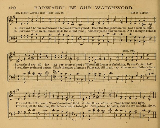 The New Hymnary: a collection of hymns and tunes for Sunday Schools page 124