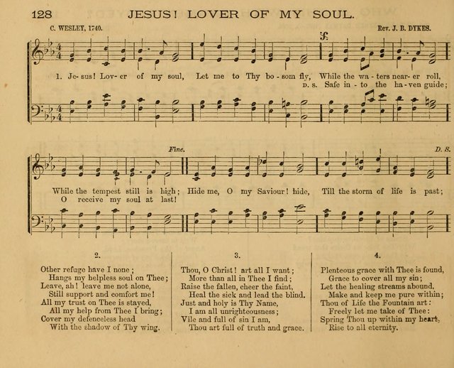 The New Hymnary: a collection of hymns and tunes for Sunday Schools page 132