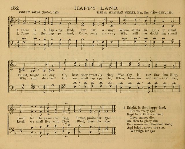 The New Hymnary: a collection of hymns and tunes for Sunday Schools page 156