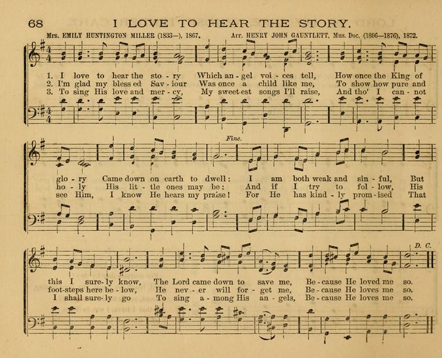 The New Hymnary: a collection of hymns and tunes for Sunday Schools page 70