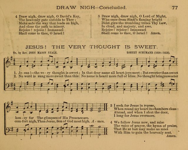 The New Hymnary: a collection of hymns and tunes for Sunday Schools page 79