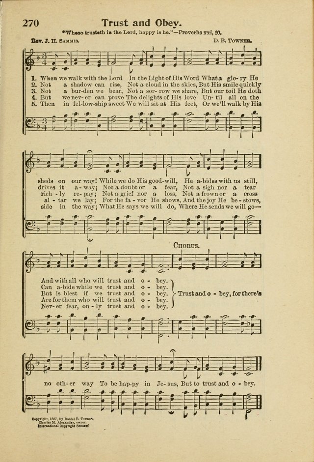 Northfield Hymnal No. 2 page 208