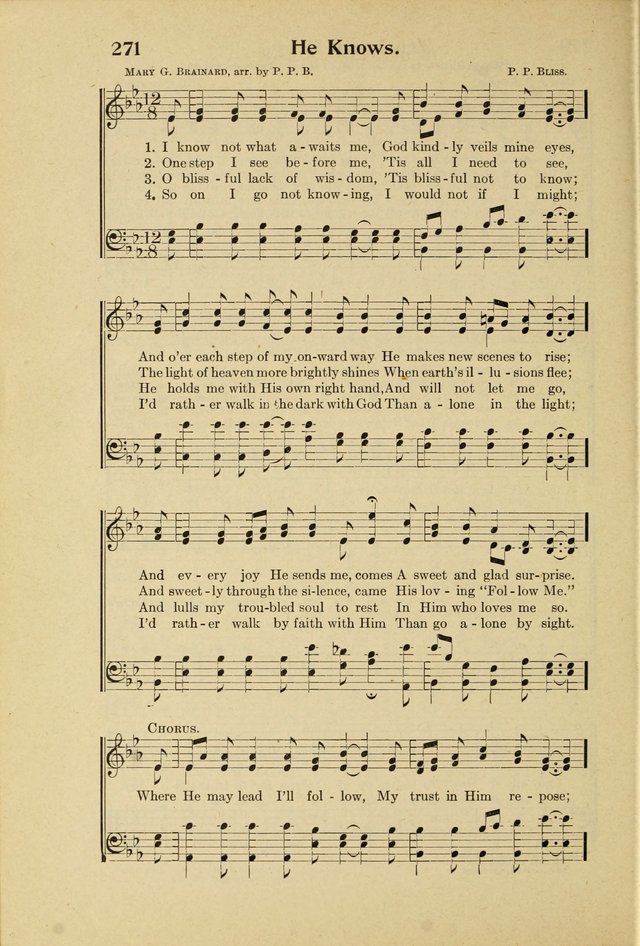 Northfield Hymnal No. 2 page 209