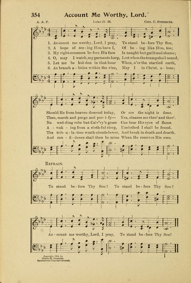 Northfield Hymnal No. 2 page 287