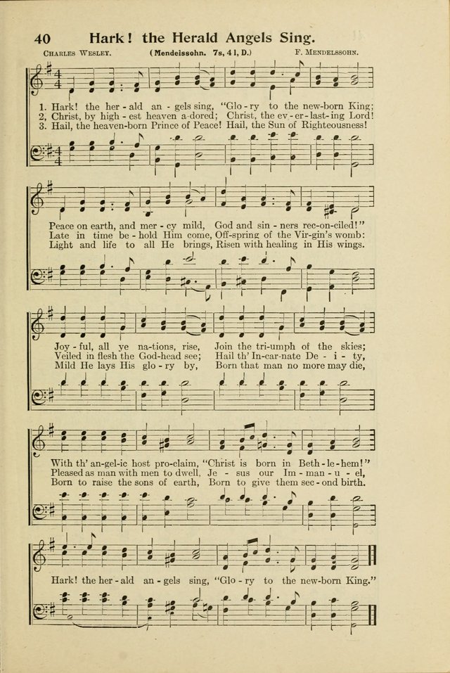 Northfield Hymnal No. 2 page 30