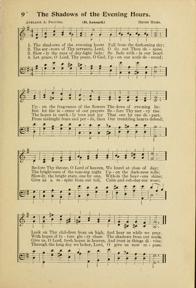 Northfield Hymnal No. 2 page 8
