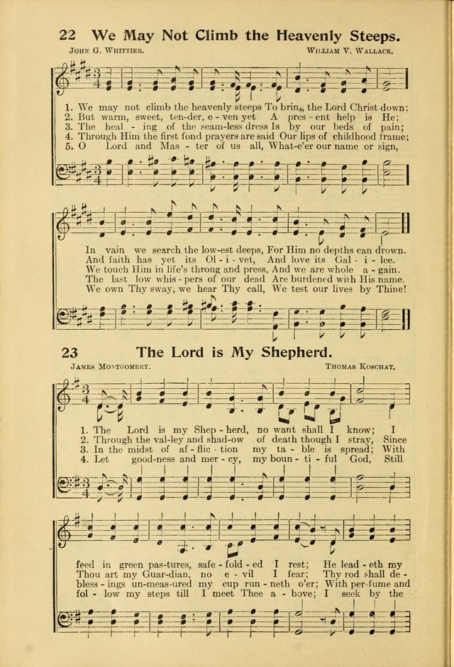 Northfield Hymnal No. 3 page 21