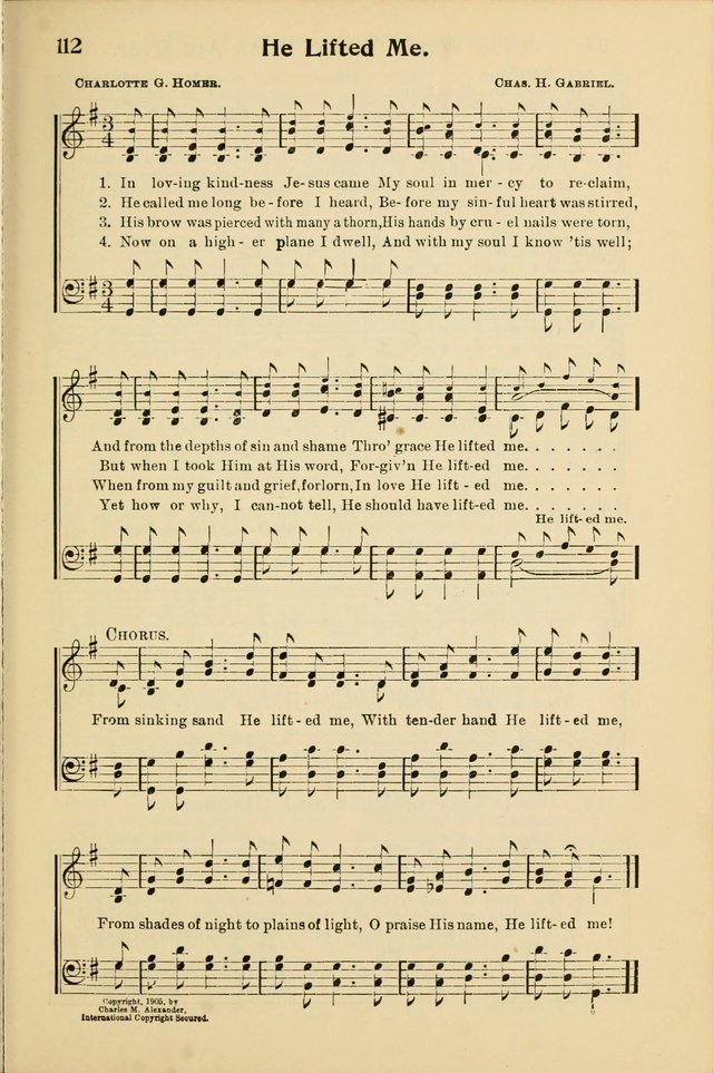 Northfield Hymnal No. 3 page 92