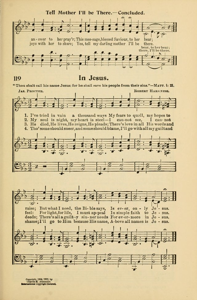 Northfield Hymnal No. 3 page 98