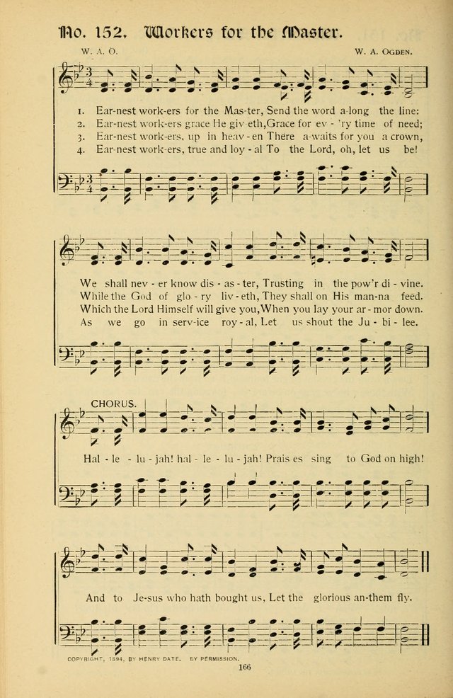 New Harvest Bells : For Sunday Schools, Revivals, and all Religious Meetings page 160