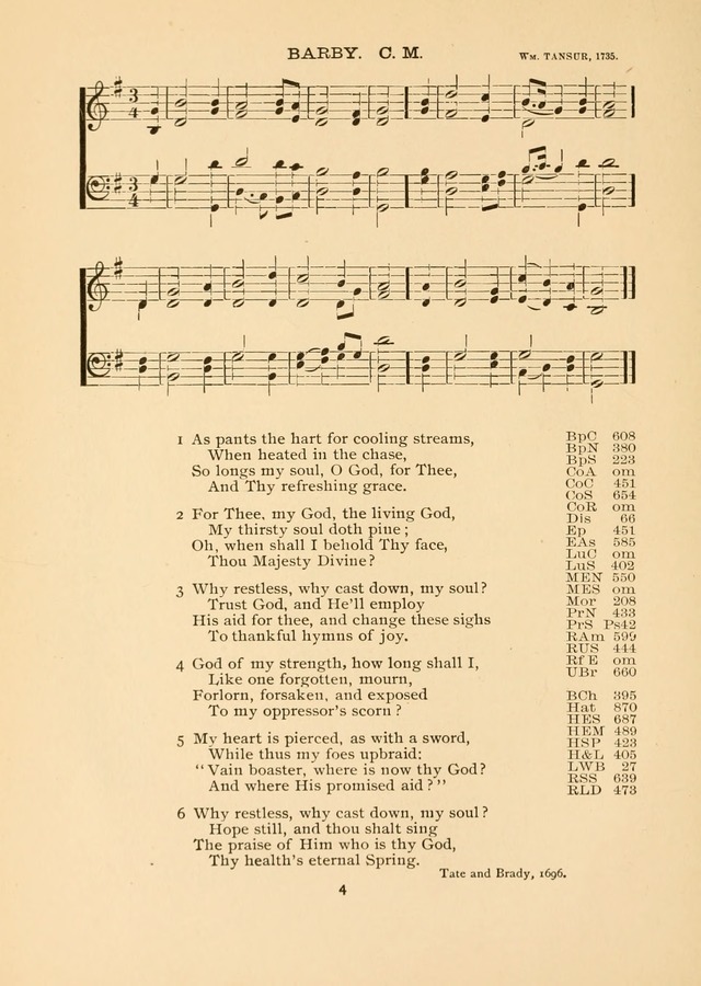 The National Hymn Book of the American Churches: comprising the hymns which are common to the hymnaries of the Baptists, Congregationalists, Episcopalians, Lutherans, Methodists, Presbyterians... page 4