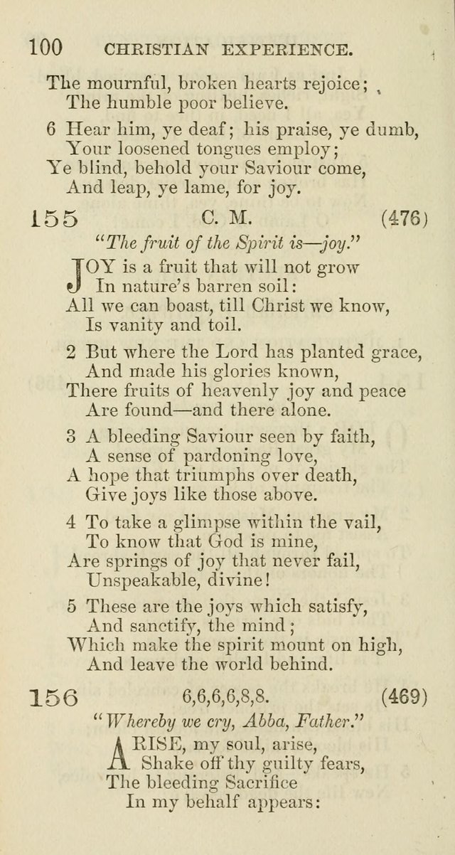 The New Hymn Book: a Collection of Hymns for Public,                       Social, and Domestic Worship page 105