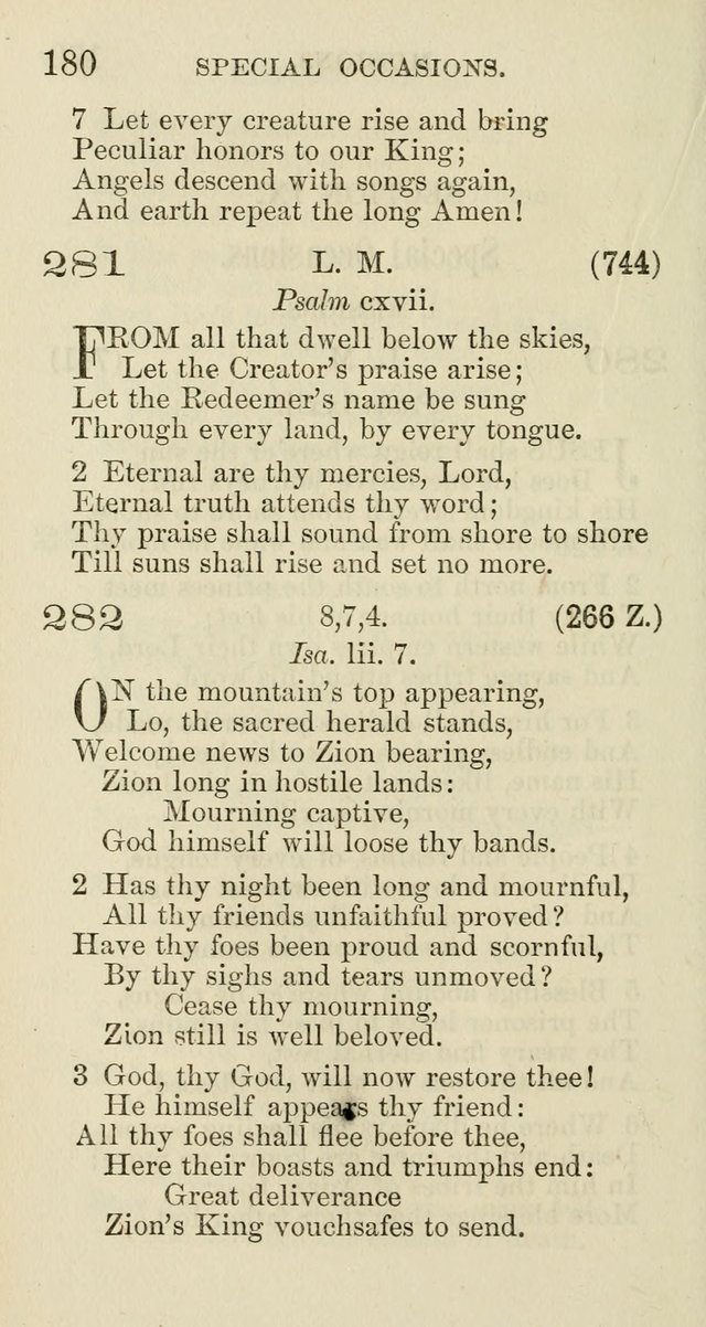 The New Hymn Book: a Collection of Hymns for Public,                       Social, and Domestic Worship page 185