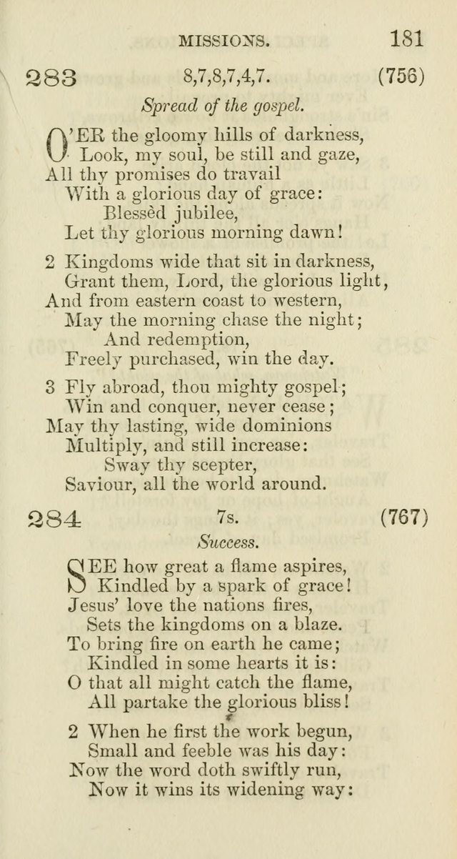 The New Hymn Book: a Collection of Hymns for Public,                       Social, and Domestic Worship page 186