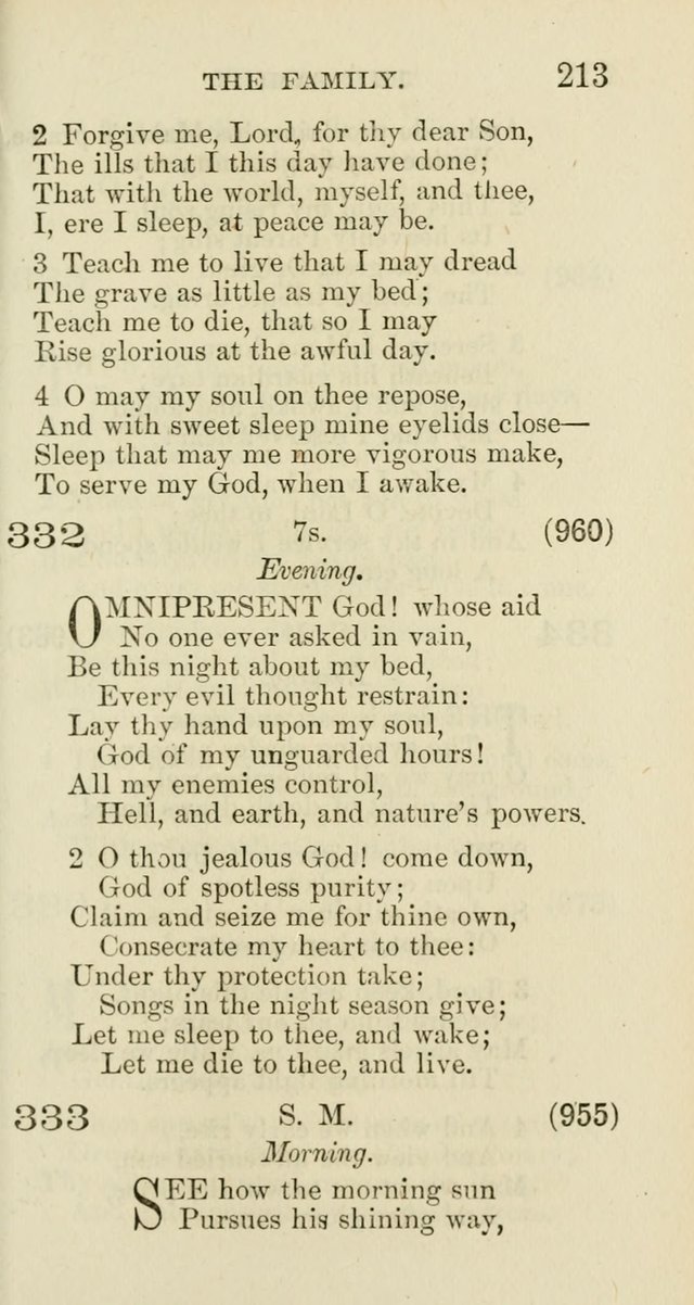 The New Hymn Book: a Collection of Hymns for Public,                       Social, and Domestic Worship page 218