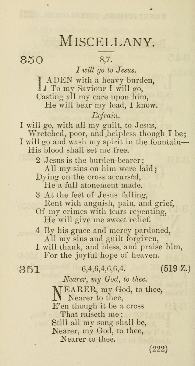 The New Hymn Book: a Collection of Hymns for Public,                       Social, and Domestic Worship page 227